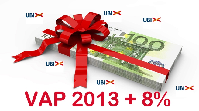 UBI, ACCORDO SU VAP NELLA CAPOGRUPPO