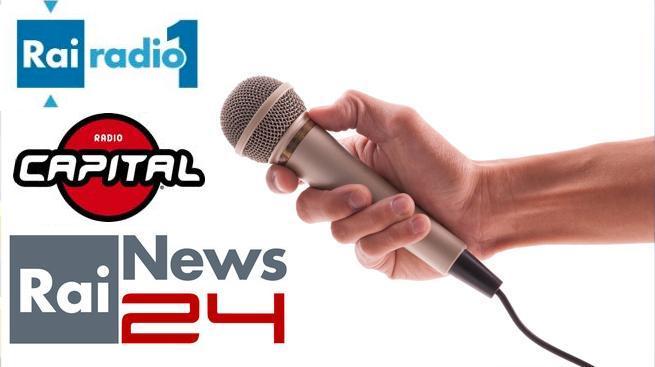 SILEONI AI MICROFONI DI RADIO E TV