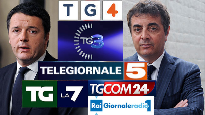 SILEONI INTERVISTATO DALLE TV E LE SMENTITE DEL PRESIDENTE RENZI