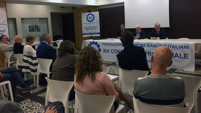 XIV CONGRESSO PROVINCIALE FABI SAVONA, UNITI PER USCIRE DALLA TEMPESTA