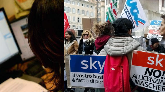 GIORNALISTI DI AGENZIE DI STAMPA E SKY TG24 IN SCIOPERO