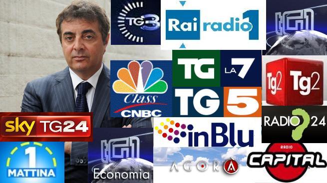 SCIOPERO GENERALE SILEONI AI MICROFONI DI RADIO E TV