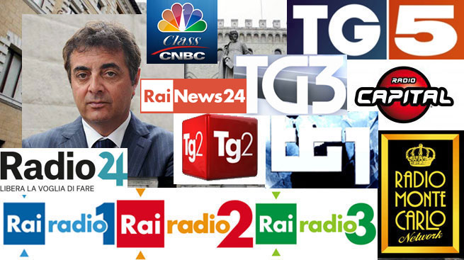 PIANO MPS: VIA LIBERA DA UE, SILEONI AI MICROFONI DI RADIO E TV
