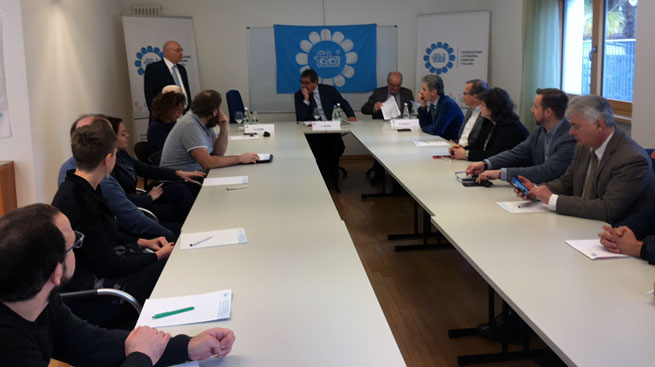 IL SEGRETARIO GENERALE DELLA FABI INCONTRA I DIRIGENTI DI BOLZANO