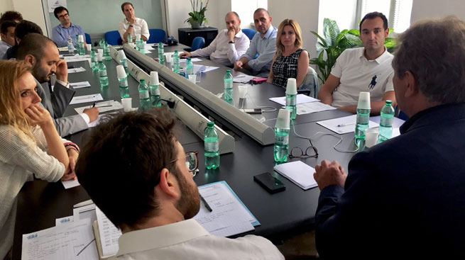 RIUNIONE FABI GIOVANI COL SEGRETARIO SILEONI