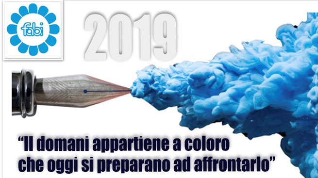 BUON 2019 ALLE LAVORATRICI E AI LAVORATORI BANCARI