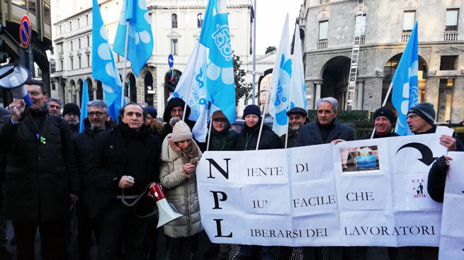 BANCO BPM, SCIOPERO E PRESIDIO CONTRO CESSIONE LAVORATORI NPL E PROFAMILY