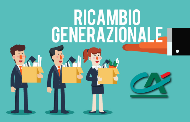 RICAMBIO GENERAZIONALE IN CRÉDIT AGRICOLE ITALIA