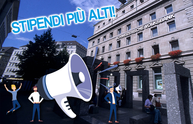 VOLKSBANK, STIPENDI PIÙ ALTI PER I 1.200 DIPENDENTI