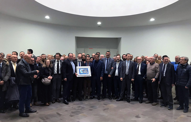 NUOVA SEDE ‘GREEN’ FABI PADOVA, SILEONI AL TAGLIO DEL NASTRO