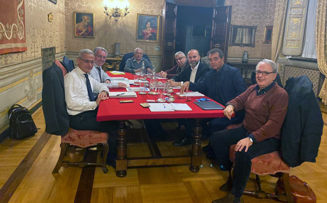 CONTRATTO, RIUNIONE IN ABI TRA I SEGRETARI GENERALI DEI SINDACATI E POLONI