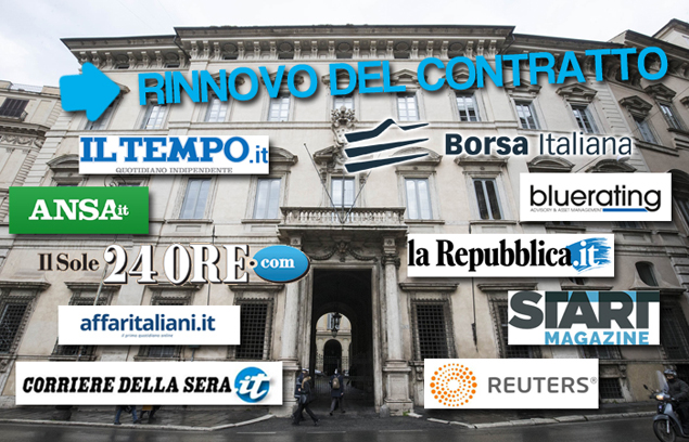 IL RINNOVO DEL CONTRATTO È SU TUTTI I SITI INTERNET