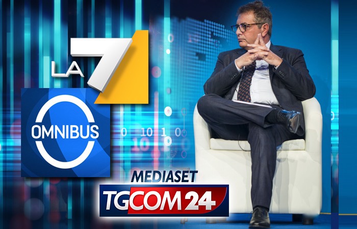 LE FUSIONI NELLE BANCHE ITALIANE, SILEONI OSPITE DI TGCOM24 E OMNIBUS