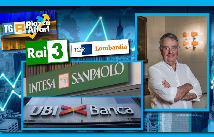 MILAZZO AL TG3: «INTESA-UBI? ESUBERI VOLONTARI E NON A CARICO DELLA COLLETTIVITÀ»
