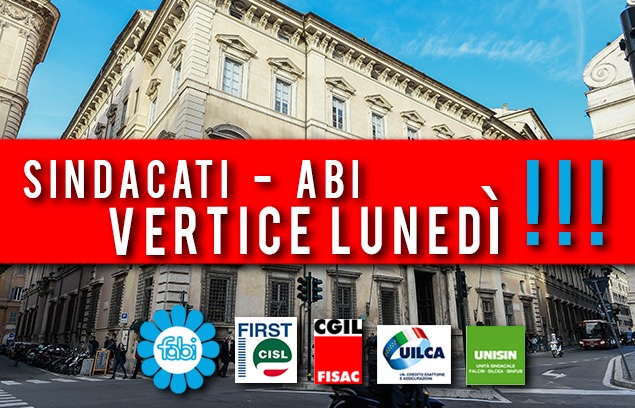LUNEDÌ VERTICE CON ABI PER L’EMERGENZA CORONAVIRUS