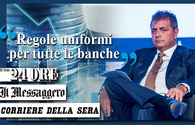 «REGOLE UNIFORMI PER TUTTE LE BANCHE»