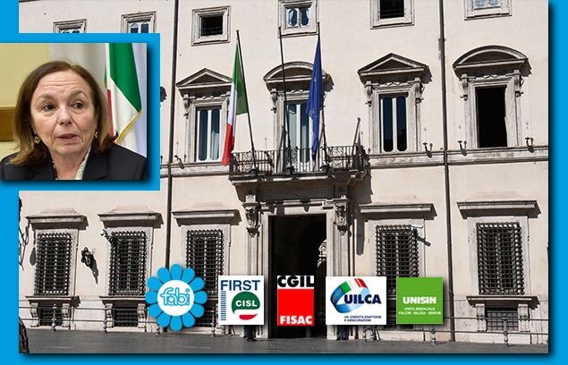 I SINDACATI SCRIVONO A LAMORGESE: «GRAVI EPISODI DI VIOLENZA CONTRO I BANCARI»