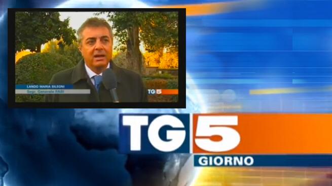 SILEONI AL TG5: «I TEMPI DEI FINANZIAMENTI VANNO ACCELERATI»