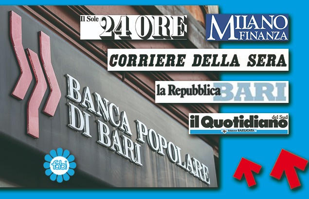 POPBARI, L’ALLARME LANCIATO DA SILEONI SULLA GESTIONE CLIENTELARE RIPRESO DAI PRINCIPALI QUOTIDIANI