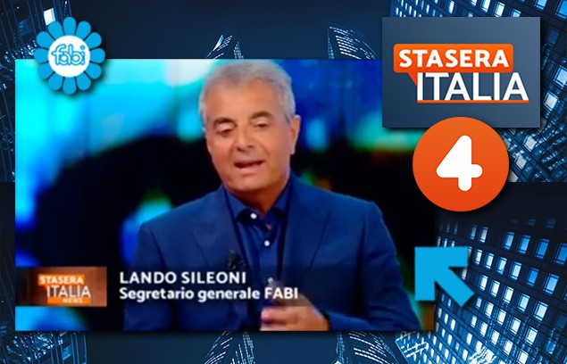 SILEONI IN DIRETTA SU RETE4: “SIAMO IN UN’ECONOMIA DI GUERRA”