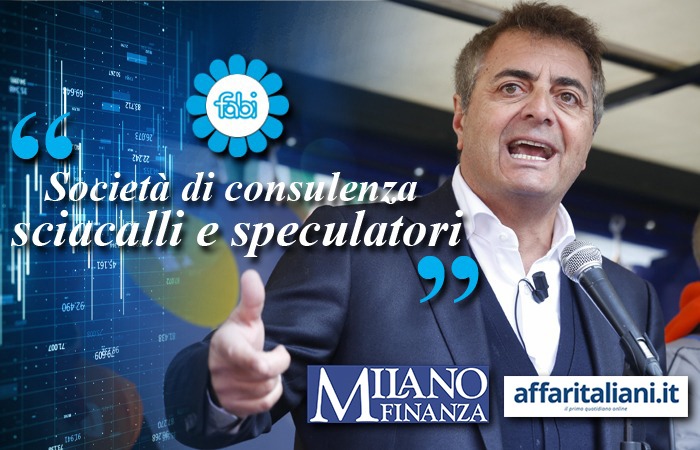 SILEONI: “SOCIETÀ CONSULENZA SCIACALLI E SPECULATORI, CONSIGLI E PREVISIONI SEMPRE SBAGLIATI”