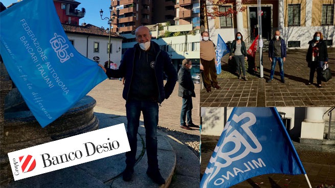 BANCO DESIO, INTEGRATIVO SCADUTO E STRAORDINARI NON PAGATI: FABI IN PRESIDIO