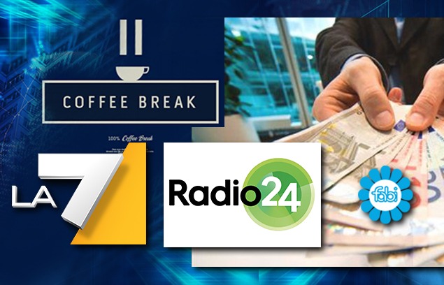 PRESTITI, LO STUDIO FABI A LA7 E RADIO24
