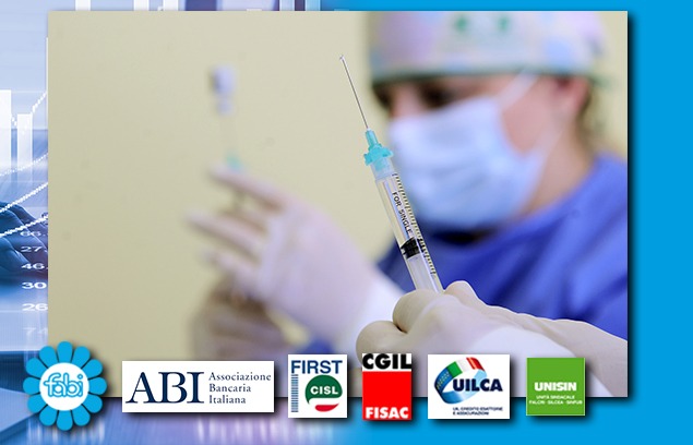 VACCINI AI BANCARI SOLO SU BASE VOLONTARIA