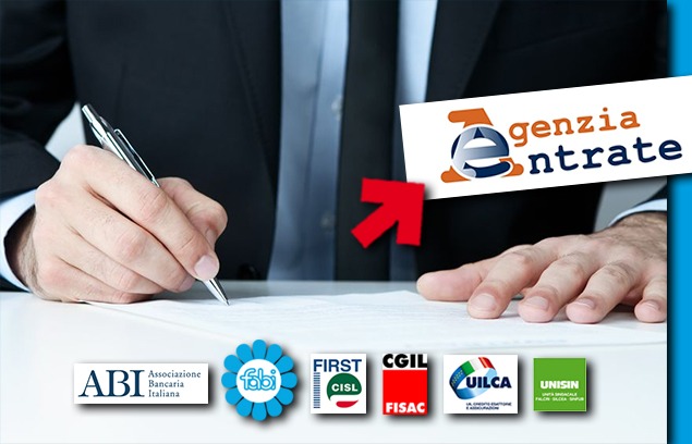 SINDACATI E ABI: STOP AGLI AVVISI FISCALI PER GLI ESODATI