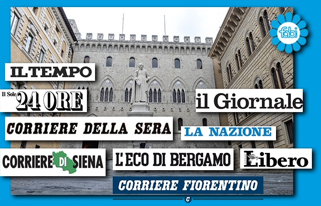LA PROTESTA MPS, LA FABI SUI QUOTIDIANI NAZIONALI E LOCALI