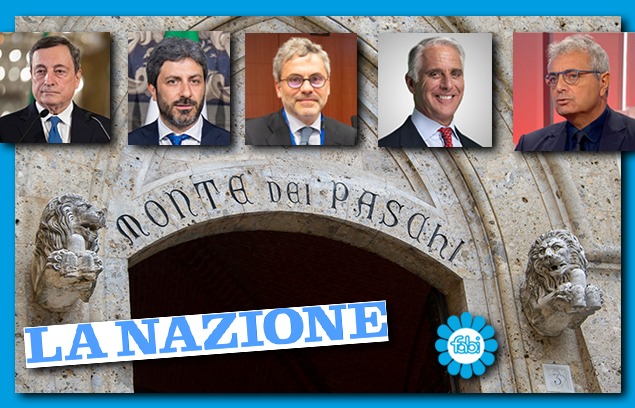 LA NAZIONE DI SIENA: DRAGHI, ORCEL, SILEONI, IL PARLAMENTO E RIVERA I PROTAGONISTI DELLA PARTITA MPS
