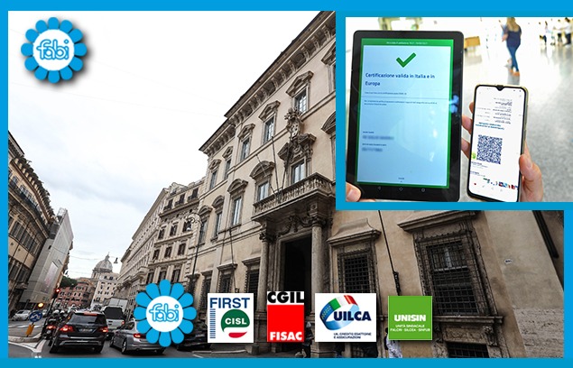 «NIENTE ACCORDO CON ABI SU GREEN PASS»