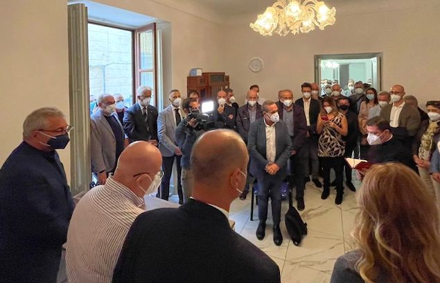 FABI AGRIGENTO, SILEONI AL TAGLIO DEL NASTRO: «UN GIORNO IMPORTANTE»