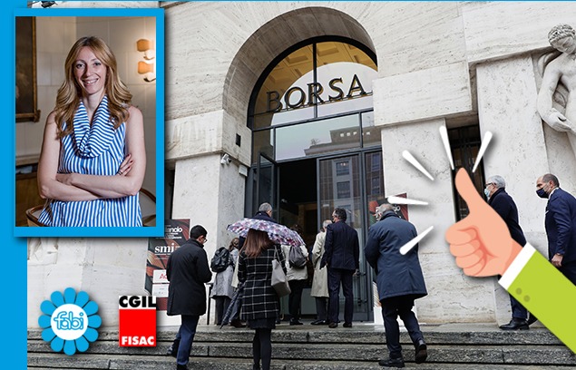 BORSA ITALIANA, RIORGANIZZAZIONE SENZA IMPATTI OCCUPAZIONALI
