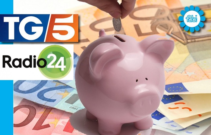 RISPARMI, L’ANALISI DELLA FABI AL TG5 ORE 13 E A RADIO24