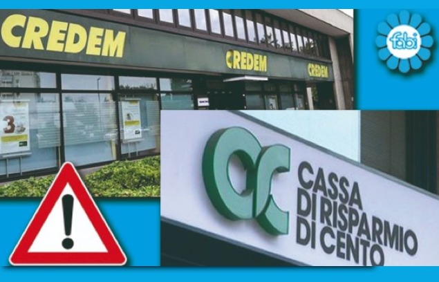 GRANDI RISULTATI PER CREDEM, NESSUN BENEFICIO PER I DIPENDENTI DI CARICENTO