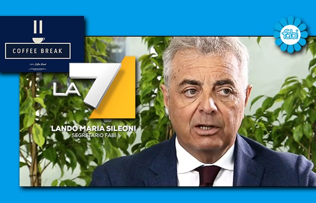 GUERRA E SALARIO MINIMO, SILEONI IN DIRETTA SU LA7