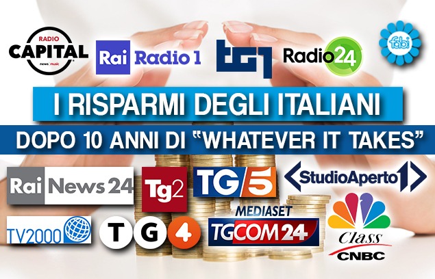 RISPARMI DEGLI ITALIANI, LA RICERCA FABI SU TV E RADIO