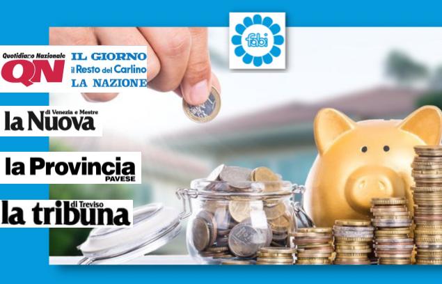 RISPARMI, LO STUDIO FABI ANCORA SULLA STAMPA LOCALE