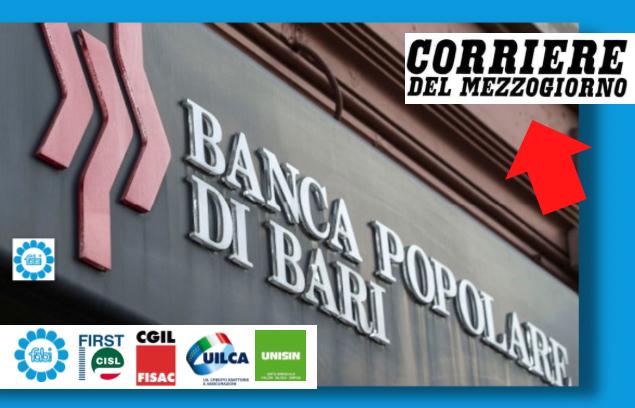 SINDACATI CONTRO POP BARI : “PRESSIONI SUI LAVORATORI PER RAGGIUNGERE BUDGET”