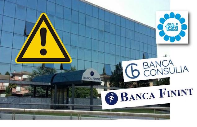 SINDACATI IN PRESSING SU BANCA CONSULIA/FININT PRIVATE BANK