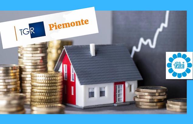 LA FABI SUL TGR PIEMONTE, AUMENTI RATE MUTUI PER IL 22% DELLE FAMIGLIE