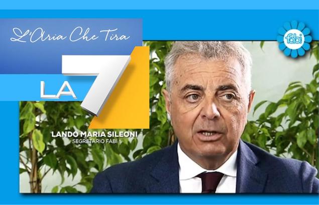 SUPERBONUS E BANCHE, SILEONI IN DIRETTA SU LA7