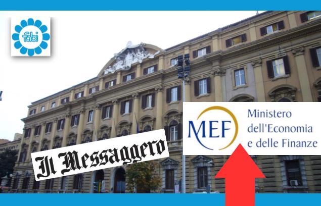 MUTUI, IL MEF STUDIA UNA SOLUZIONE PER IL NODO “FRINGE BENEFIT”