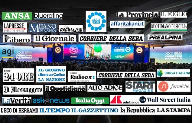 AMPIA COPERTURA DEI MEDIA PER LA SECONDA GIORNATA DEL CONGRESSO