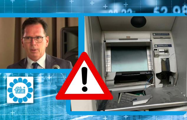 ASSALTI AI BANCOMAT, LA FABI DI PALERMO TORNA A CHIEDERE MAGGIORE SICUREZZA