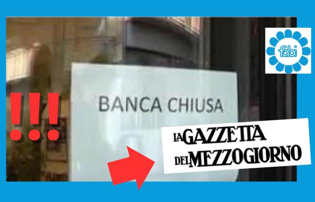 L’INTERNET BANKING NON DECOLLA AL SUD E I COMUNI RESTANO SENZA SPORTELLI