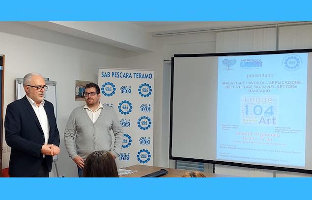 MALATTIA E LAVORO, IL CORSO DI FORMAZIONE TARGATO FABI TERAMO PESCARA