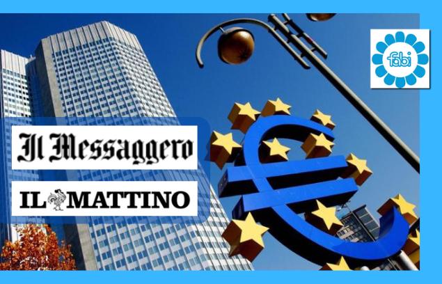 VERSO IL TAGLIO DELLA BCE, LA FABI AGGIORNA LE STIME SUI TASSI