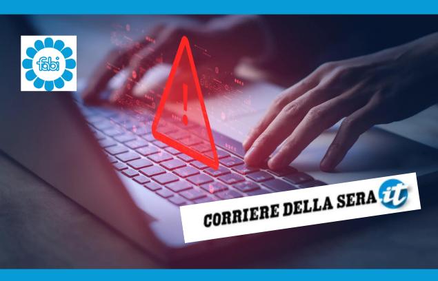 HOME BANKING, I CONSIGLI ANTI TRUFFA DELLA FABI SU CORRIERE.IT
